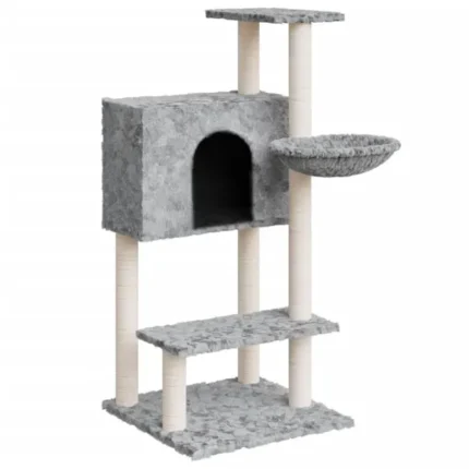 Arbre à Chat Gris Moderne